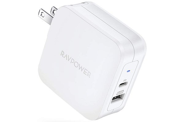 60-watt USB-C PD 3.0 charger for Macbooks